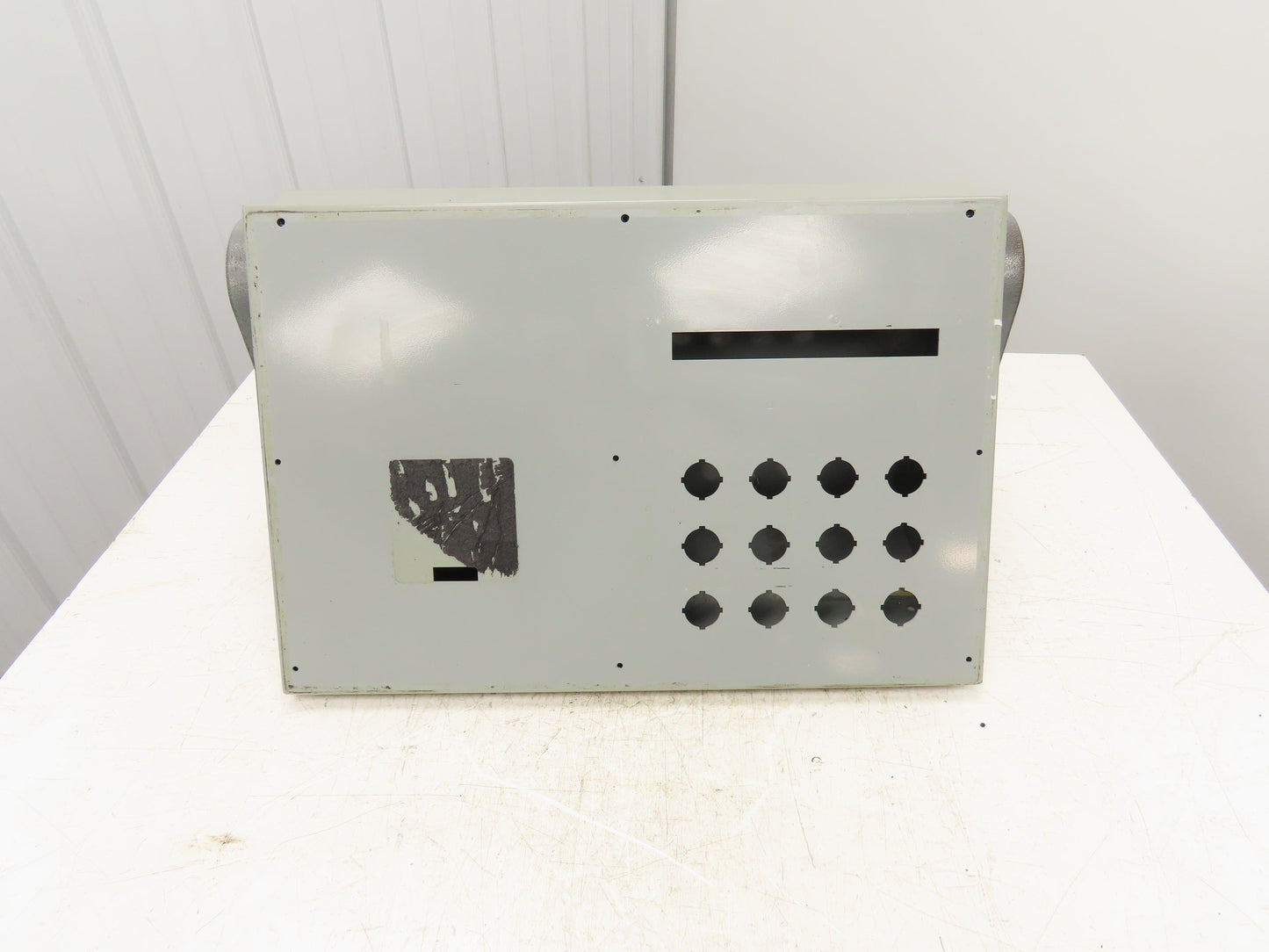 Industrial Enclosure Corp Sloped Top Electrical Enclosure 14x24" HMI 30°or 60°