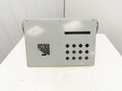 Industrial Enclosure Corp Sloped Top Electrical Enclosure 14x24" HMI 30°or 60°