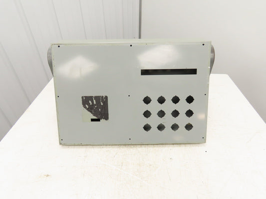 Industrial Enclosure Corp Sloped Top Electrical Enclosure 14x24" HMI 30°or 60°