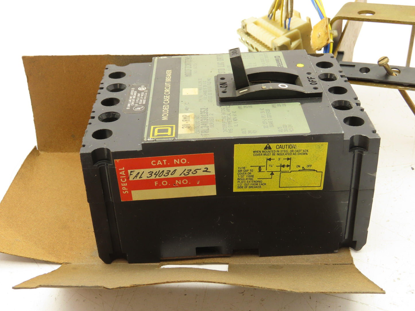 Square D FAL340301352 Molded Case Circuit Breaker 480V 30A 3 Pole