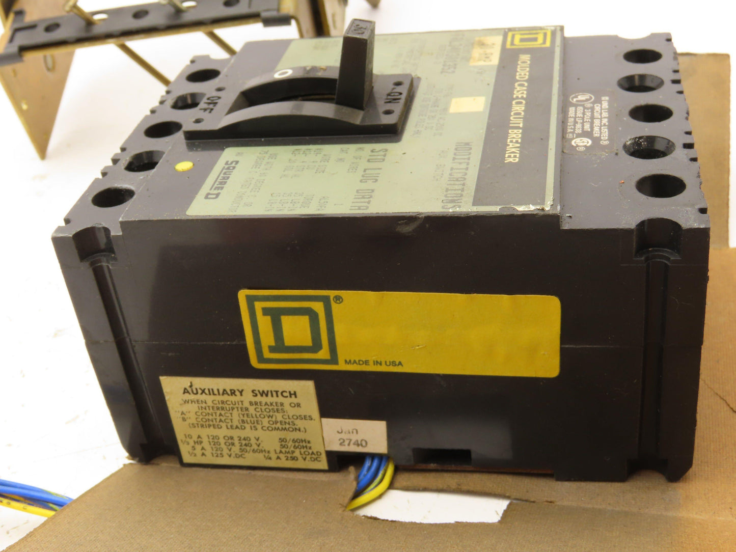 Square D FAL340301352 Molded Case Circuit Breaker 480V 30A 3 Pole