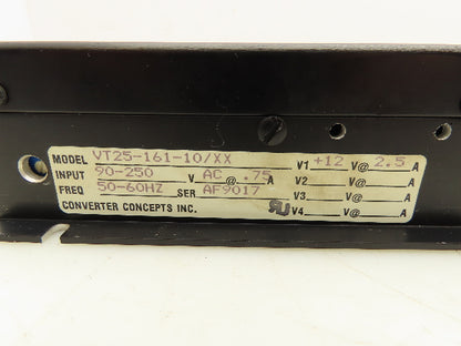 Converter Concepts VT25-161-10/XX Power Supply 90-250V .75A