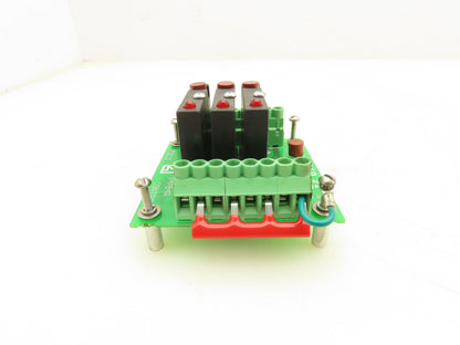 Opto G4PB4R I/O Module With 3 Attached G4 0AC24 Modules 120VAC 3A