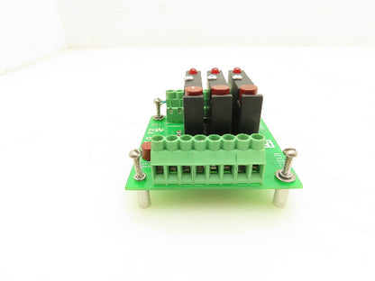 Opto G4PB4R I/O Module With 3 Attached G4 0AC24 Modules 120VAC 3A