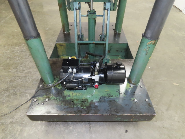 Lexco 8L-3605-40P 4000lb Long Deck Hydraulic Lift Table Die Handler 32x50" 120V