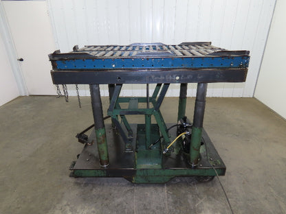 Lexco 8L-3605-40P 4000lb Long Deck Hydraulic Lift Table Die Handler 32x50" 120V