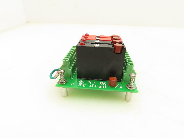 Opto G4PB4R I/O Module With 2 Attached G40AC24 And G4ODC24 Modules 60-120VAC 3A
