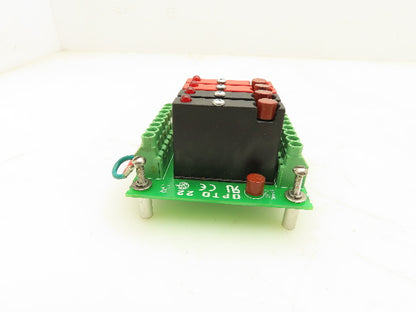 Opto G4PB4R I/O Module With 2 Attached G40AC24 And G4ODC24 Modules 60-120VAC 3A