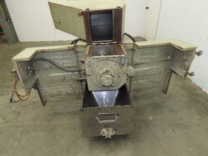 Conair JC-5 Wor-tex Granulator Grinder 5Hp 1/4" Holes 8x10" Infeed 240V 3Ph