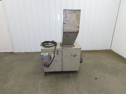 Conair JC-5 Wor-tex Granulator Grinder 5Hp 1/4" Holes 8x10" Infeed 240V 3Ph