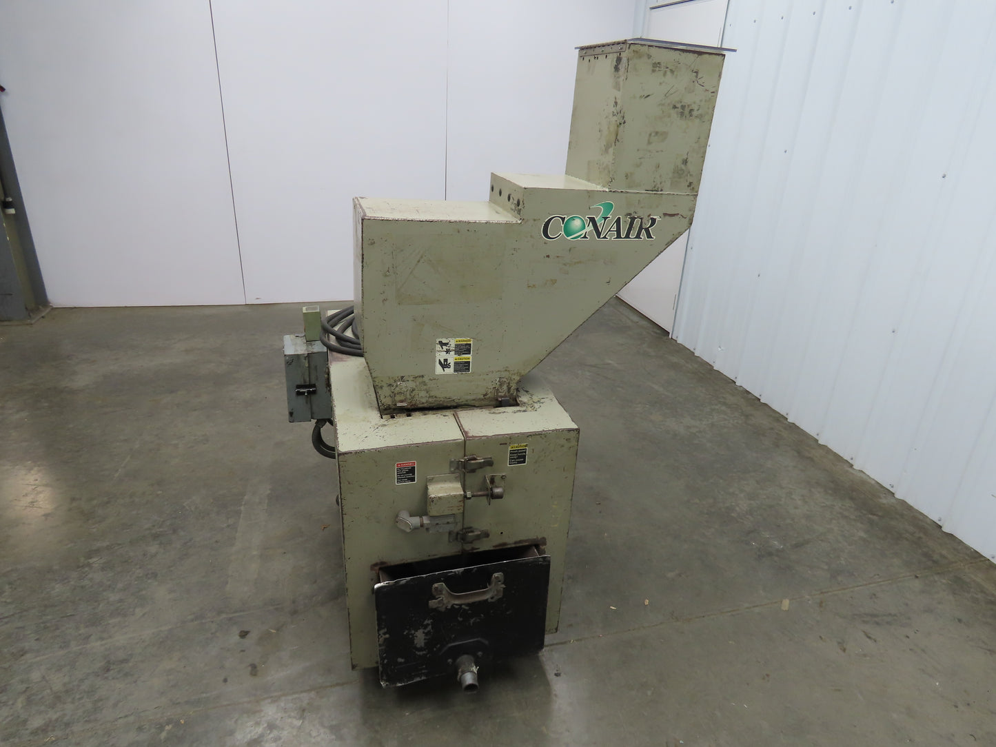 Conair JC-5 Wor-tex Granulator Grinder 5Hp 1/4" Holes 8x10" Infeed 240V 3Ph