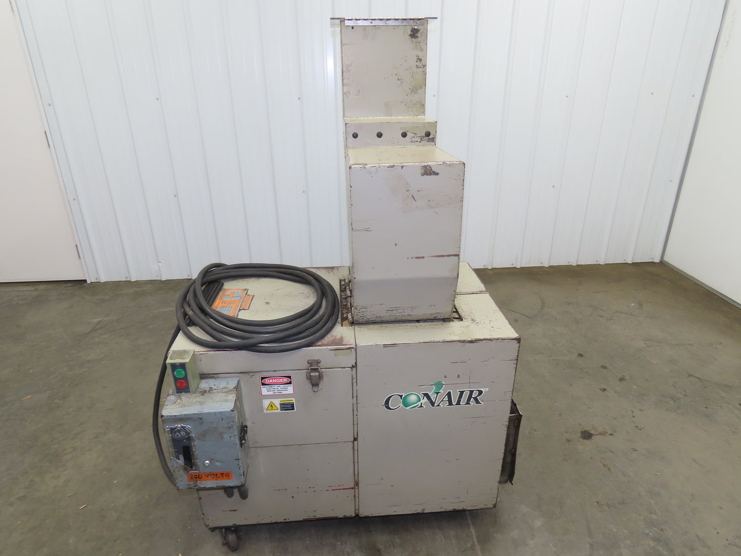 Conair JC-5 Wor-tex Granulator Grinder 5Hp 1/4" Holes 8x10" Infeed 240V 3Ph