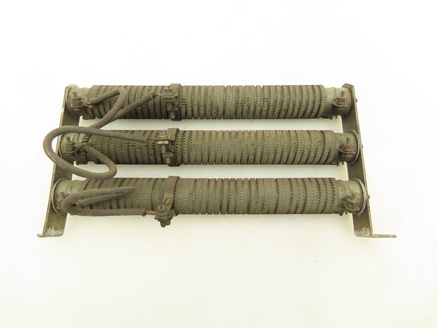 WL D50 Wirewound Ceramic Tube Resistor 50 Ohms Chassis Rack Mount Set of 3