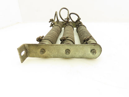 WL D50 Wirewound Ceramic Tube Resistor 50 Ohms Chassis Rack Mount Set of 3