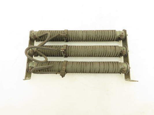 WL D50 Wirewound Ceramic Tube Resistor 50 Ohms Chassis Rack Mount Set of 3