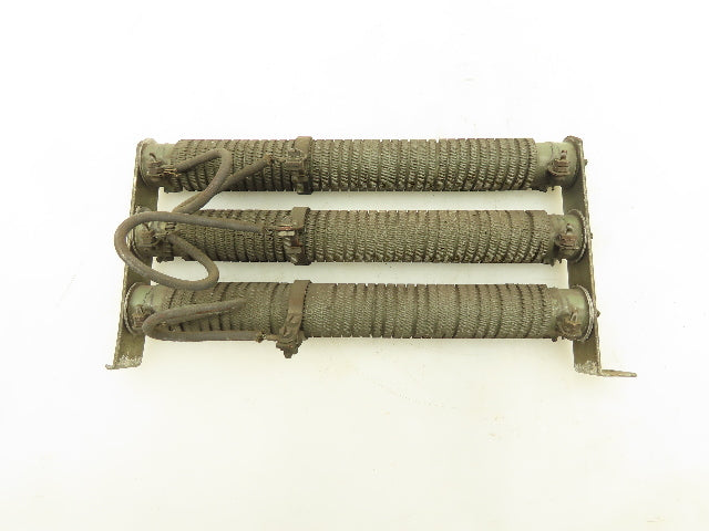 WL D50 Wirewound Ceramic Tube Resistor 50 Ohms Chassis Rack Mount Set of 3