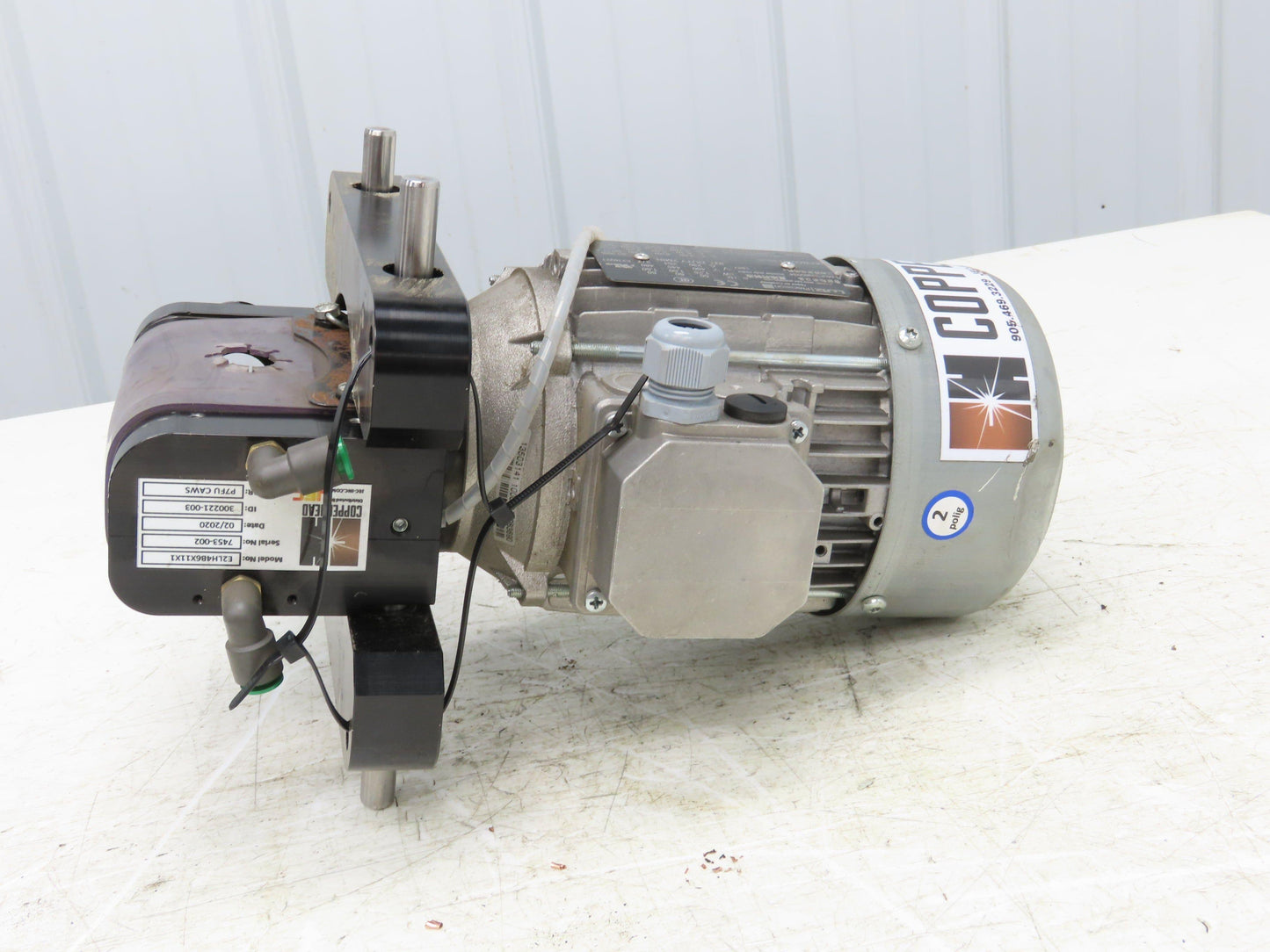 JEC Copperhead E2LH4B6X11X1 Robot Welding Electrode Tip Dresser 2Hp 480V 3PH