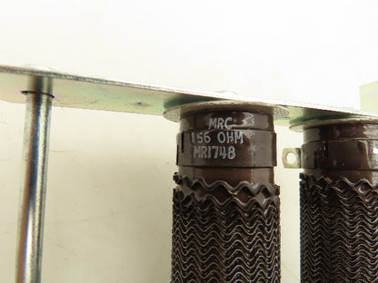 MRC MR1748 Wirewound Ceramic Tube Resistor 156 Ohms Chassis Rack Mount Set of 2