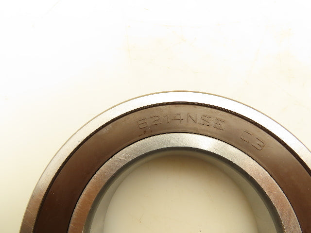Nachi 6214-2NSE Rubber Seal Ball Bearing 70MM ID 125MM OD 24 Width Steel