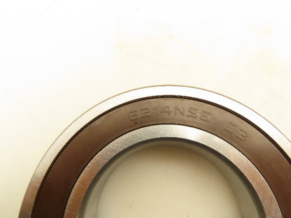 Nachi 6214-2NSE Rubber Seal Ball Bearing 70MM ID 125MM OD 24 Width Steel