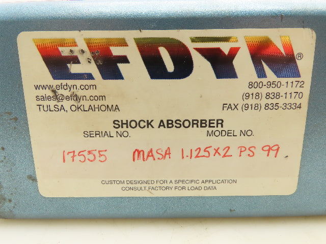 Efdyn 1.125x2-PS-99 Masa Adjustable Shock Absorber