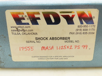 Efdyn 1.125x2-PS-99 Masa Adjustable Shock Absorber