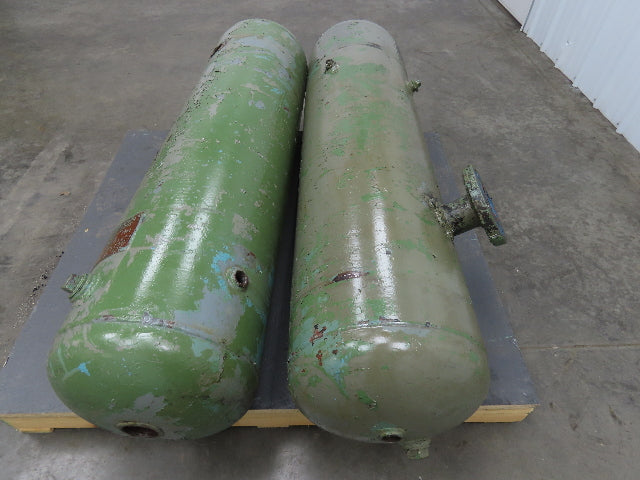Scaife 35 Gallon Pneumatic Air Receiver Tank Steel Lot of 2