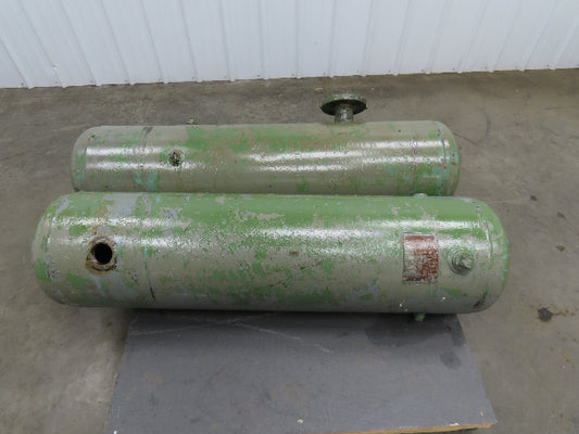 Scaife 35 Gallon Pneumatic Air Receiver Tank Steel Lot of 2