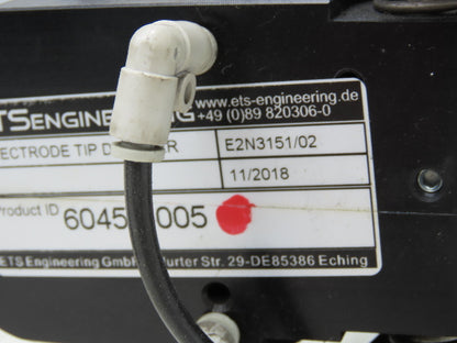Copperhead ETS Engineering E2N Robot Welding Electrode Tip Dresser 2Hp 480V 3PH