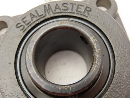 Seal Master SF-207 Flange Mount Ball Bearing 4 Bolt 35MM Bore Cast Iron