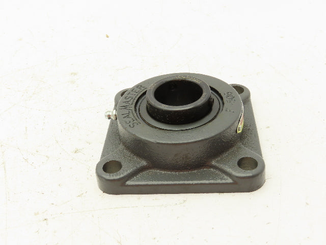 Seal Master SF-207 Flange Mount Ball Bearing 4 Bolt 35MM Bore Cast Iron
