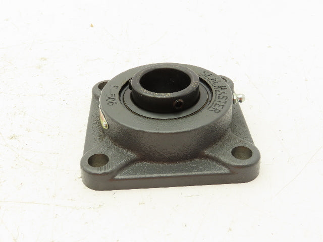 Seal Master SF-207 Flange Mount Ball Bearing 4 Bolt 35MM Bore Cast Iron