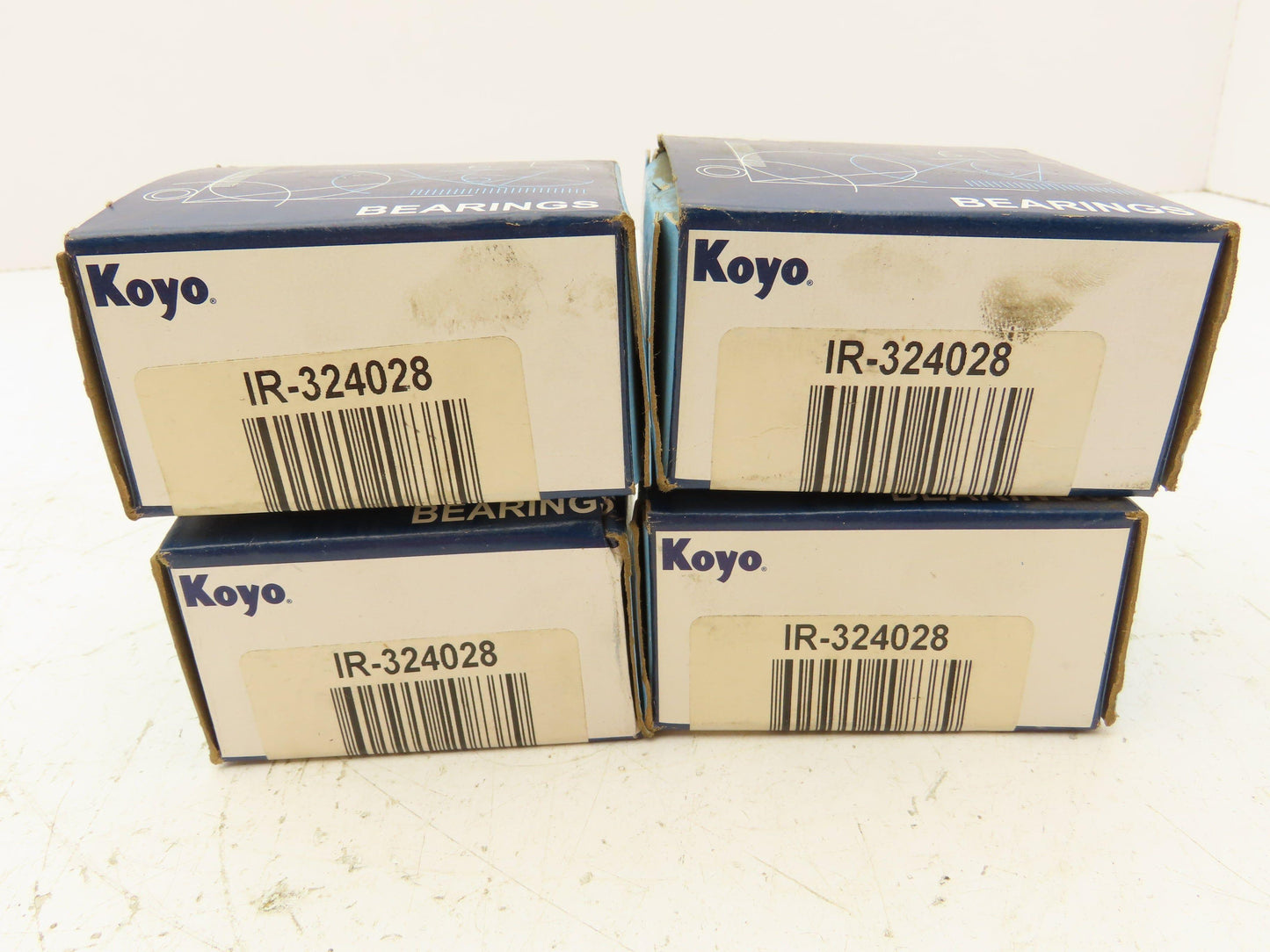 Koyo IR-324028 Needle Roller Bearing Inner Ring 2"Bore 2-1/2"OD Lot Of 4