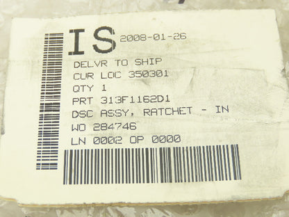 P&H 313F1162D1 Bonded Friction Disc Ratchet Assembly 2-5/8" Bore