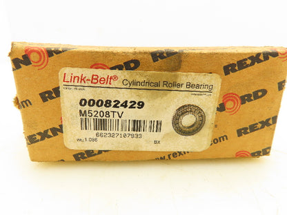 Rexnord M5208TV Cylindrical Roller Bearing  50MM Bore 80MM OD 30MM Wide Lot Of 2