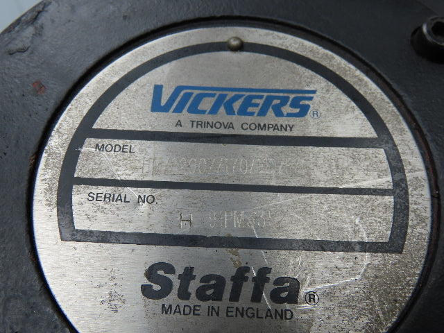 Vickers Staffa HMC200Z170110FC311PL23 Radial Piston Hydraulic Motor 140 GPM