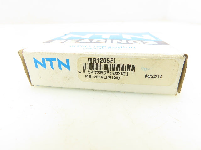 NTN MR1205EL Cylindrical Roller Bearing Straight 25MM Bore 52MM OD 15MM Width