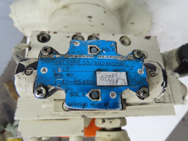 Staffa Kawasaki SB507V110065126 Radial Piston Hydraulic Motor Dual Speed