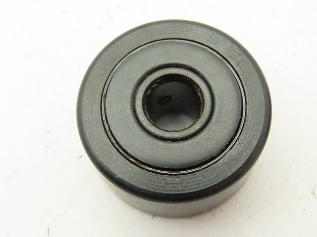 McGill CYR 1 5/8 S Crowned & Flat Yoke Roller 7/16" Bore 1-5/8" OD 7/8" Width