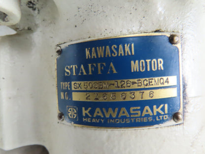 Staffa Kawasaki SX506BM-126-BCEMQ4 Radial Piston Hydraulic Motor