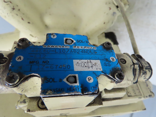 Staffa Kawasaki SX507BM-126-BCEM Radial Piston Hydraulic Motor