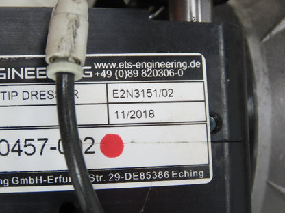 Copperhead ETS Engineering E2N Robot Welding Electrode Tip Dresser 2Hp 480V 3PH