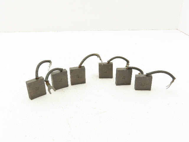 SMC F70 Carbon Motor Brush 1/2" x 1.5" x 1.75" Lot of 6