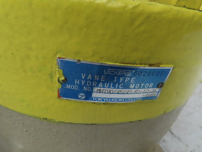Vickers MHT90/45/45 Hydraulic Vane Motor High Torque 10-300RPM 88GPM