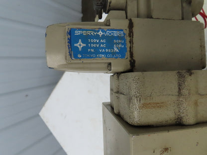 Vickers MHT90/45/45 Hydraulic Vane Motor High Torque 10-300RPM 88GPM