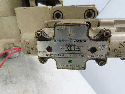 Vickers MHT90/45/45 Hydraulic Vane Motor High Torque 10-300RPM 88GPM