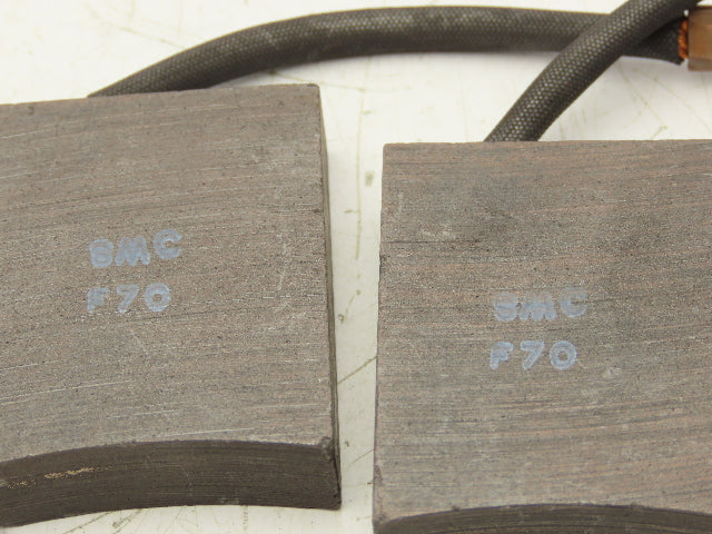 SMC F70 Carbon Motor Brush 1/2" x 1.5" x 2" Lot of 6