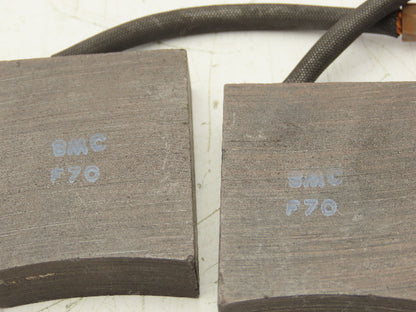 SMC F70 Carbon Motor Brush 1/2" x 1.5" x 2" Lot of 6