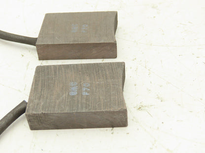 SMC F70 Carbon Motor Brush 1/2" x 1.5" x 2" Lot of 6