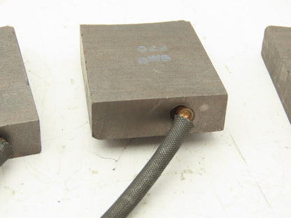 SMC F70 Carbon Motor Brush 1/2" x 1.5" x 2" Lot of 6